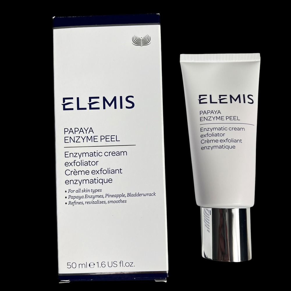 Elemis Papaya Enzyme Peel 50ml 1.6oz Enzymatic Cream Exfoliator New in Box
